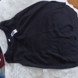 Old Navy Plain Black Tank
